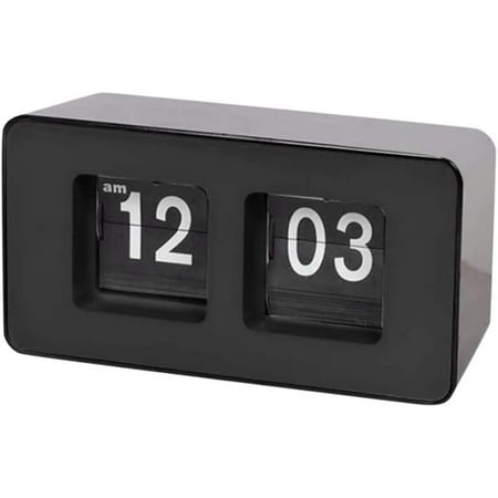 Automatic Flip Clock, Retro Nostalgic Clock,Digital Desk Table Page Down Clock