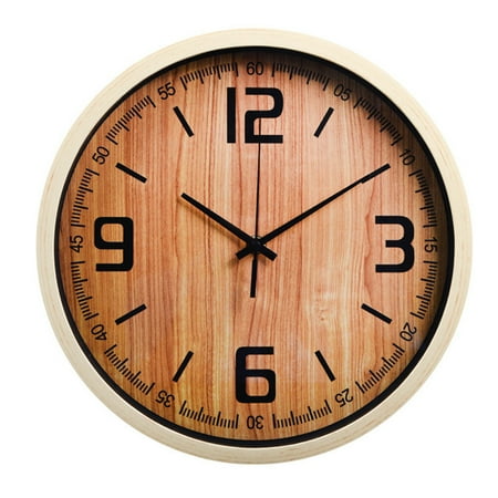 Battery Clock Japanese-style Bamboo Wooden Digital Wall Clocks for Bedrooms Table Alarm Arrows Watch