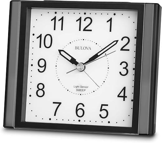 Bulova B1872 EZ View Alarm Clock