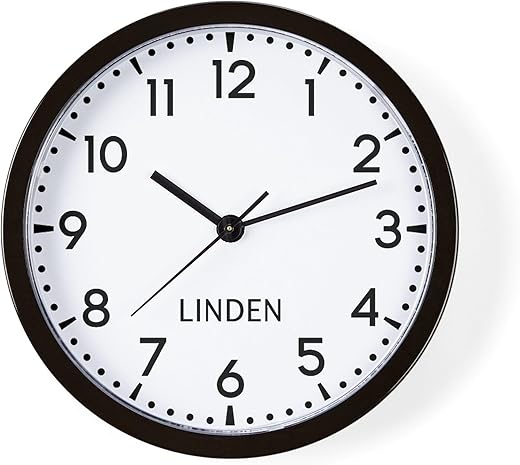 CafePress Linden Newsroom Unique Decorative 10 Wall Clock