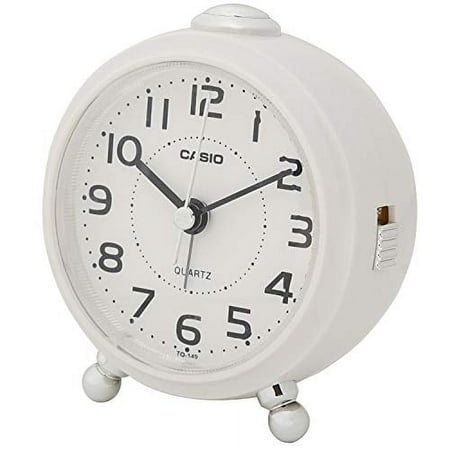 CASIO Alarm Clock white 9×8.4cm analog small TQ-149-7JF