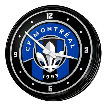 CF Montreal 18.75 Retro Lighted Wall Clock