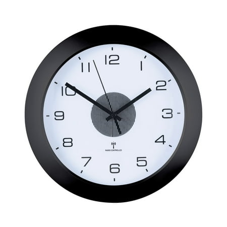 Collections Etc Split-second Precision Atomic Wall Clock With Light - 12.000 x 10.000 x 9.250