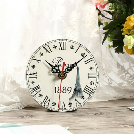 Creative Antique Wall Clock Vintage Style Wooden Round Clocks Home Office Decoration (#6)