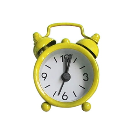 Creative Clock Cute Small Alarm Metal Alarm Clock Small Electronic Mini Clock Kitchen Timer Cute Wind up Clipboard with Calculator And Stopwatch