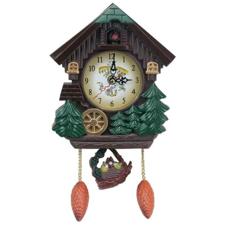 Creative Cuckoo Wall Clocks Musical Cuckoo Clock for Home Living Room, Kids Bedroom Decor