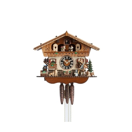 Cuckoo Clock Bavarian House HO 6768T