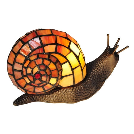 Dale Tiffany Snail Tiffany Accent Table Lamp