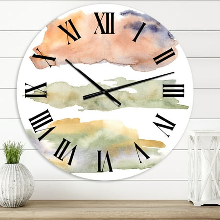 Designart 1 in Quartz Modern/Contemporary Wall Clock