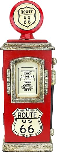 Design Toscano Route 66 Gas Pump Big Boy Toy Key Cabinet