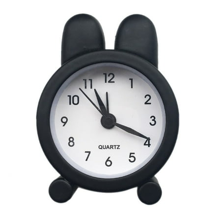 desk clock garden decor clocks for bedroom wall Alarm Mini Clock Cute Metal Small Electronic Creative time clock garden decor small clock for bathroom