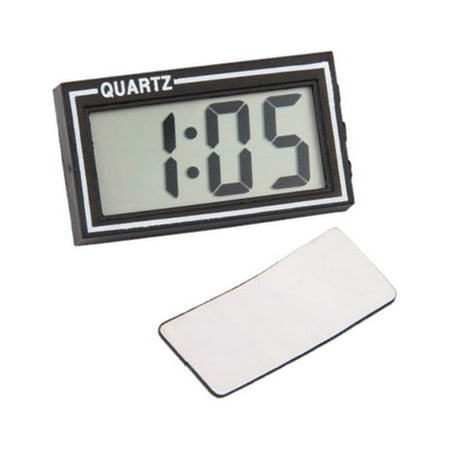 Digital LCD Dashboard Clock Electronic Table Time Calendar with Kickstand