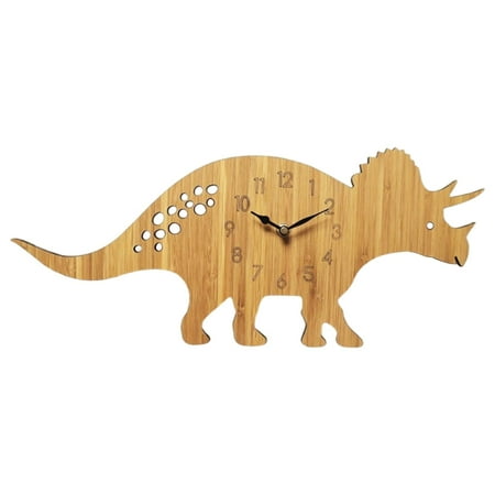 Dinosaur Wall Clock Desktop Living Room Kitchen Numeral Classroom Nursery Decor Clocks Wall Decoration Watch ,