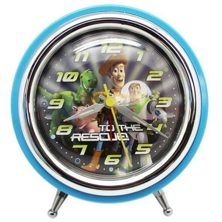 Disney Pixar's Toy Story To The Rescue! Kids Alarm Clock - Woody Buzz Clock