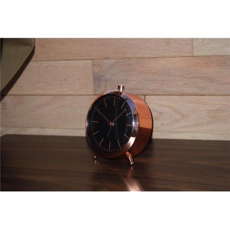 Dome Lens Alarm Clock, Copper