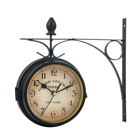 European-style Double-sided Modern Design Large Wall Clock Creative Classic Clocks Monochrome Quartz Clocks Fashion Watches