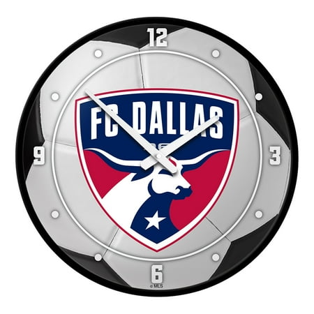 FC Dallas 17.5 Modern Disc Wall Clock