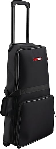 Gator Cases Protechtor Student Series Bell Kit Percussion Rolling Bag; (GP-PERCKIT)