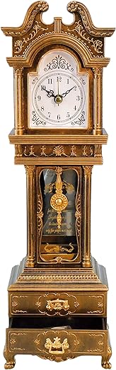 Grandfather Clock with Well Known Melody is Played Decorative Item