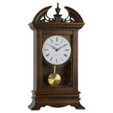 Hermle 42010 Hamilton Quartz Mantel Clock - Walnut