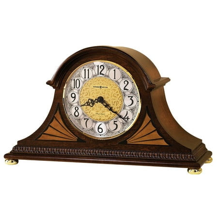 Howard Miller 630181 11 X 18 Grant Hardwood Analog Table Top Clock - Windsor Cherry