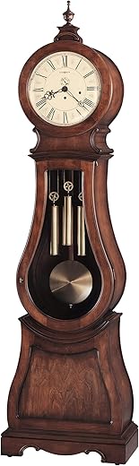 Howard Miller Arendal Grandfather Clock 611-005 – Tuscany Cherry with Single-Chime Movement