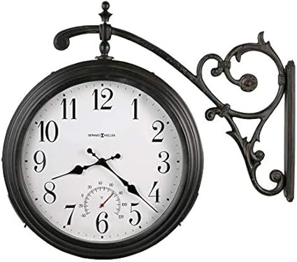 Howard Miller Gladwin II Wall-Clocks, Powder Coated Iron