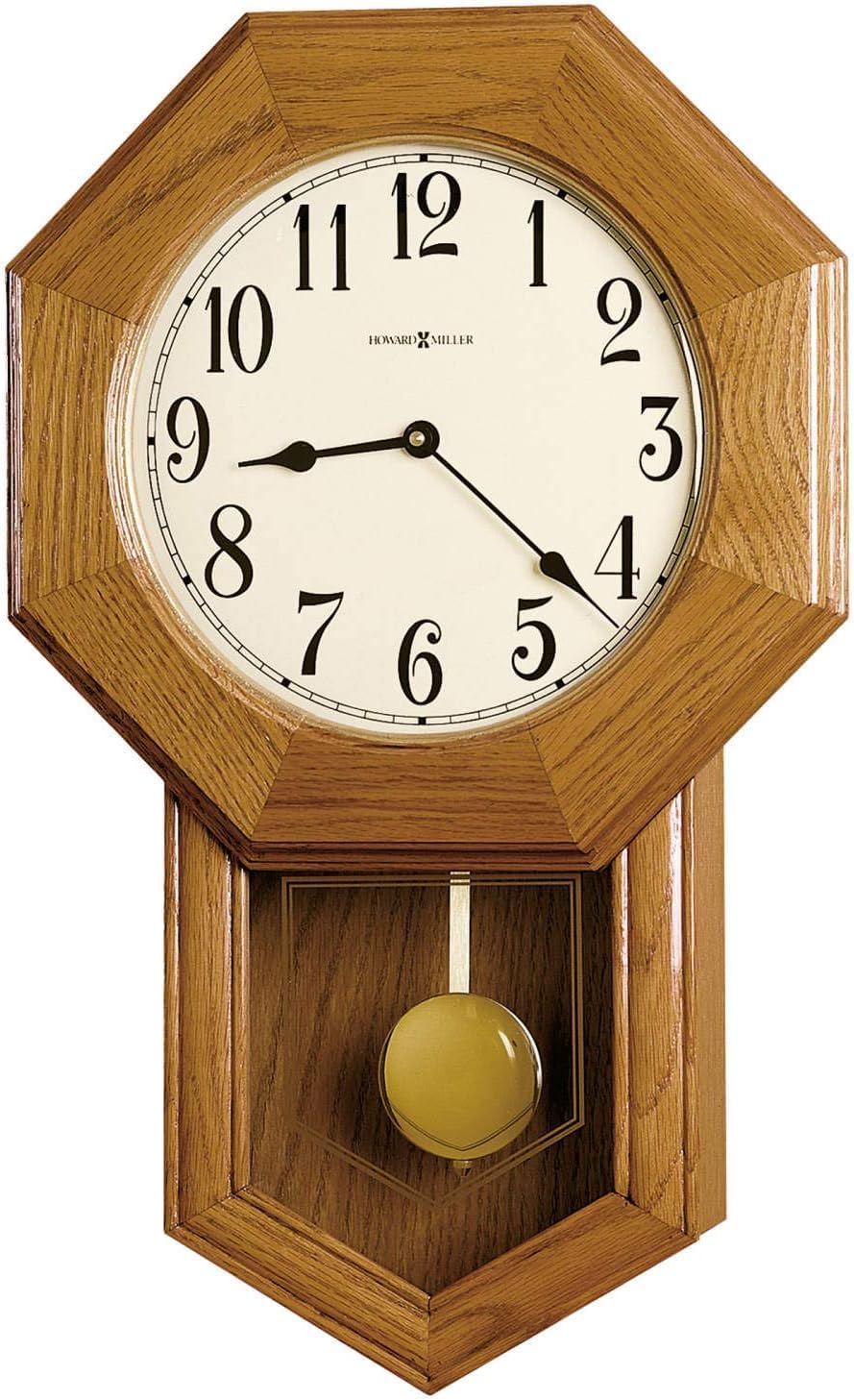 Howard Miller Secord Wall-Clocks II, Golden Oak