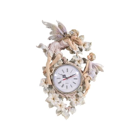 HYYYYH 18 H Enchanted Fairy Wall Clock