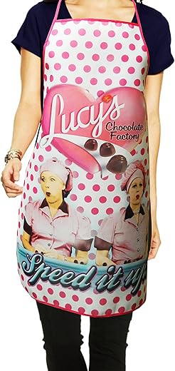 I Love Lucy Apron Chocolate Factory