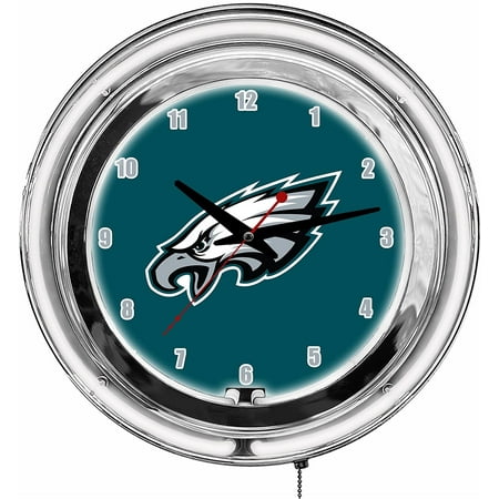 Imperial NFL 14 Neon Clock Philadelphia Eagles, One Size