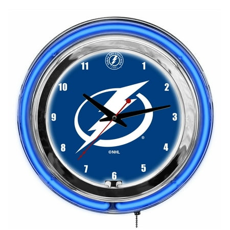 Imperial Tampa Bay Lightning 14'' Neon Clock