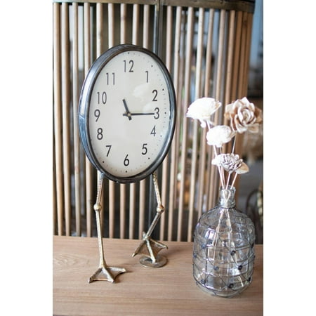 KALALOU CLL2471 Table Clock with Duck FEET