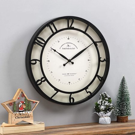 Kensington Wall Clock, Brown