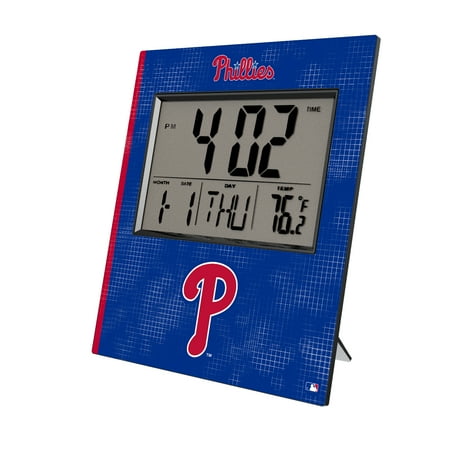 Keyscaper Philadelphia Phillies Digital Desk Clock