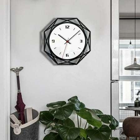 Kiplyki Wholesale Nordic Style Wall Clock Silent Transparent Acrylic Clock Home Living Room