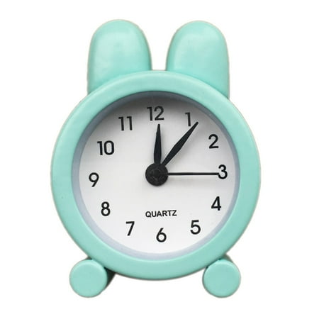 kit cat clock retro classroom decor battery wall digital Alarm Mini Clock Cute Metal Small Electronic Creative alarm for bedroom teen girl square clocks walls