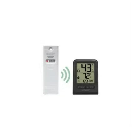 La Crosse 308-1409BT-TBP Wireless Thermometer 2.63 Inch L x 1.35 Inch W x 3.67 Inch H Display 32 to 122 Deg F