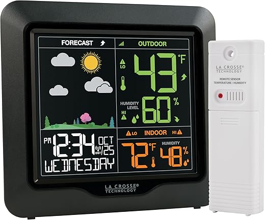 La Crosse Technology L78571 Wireless Color Forecast Station