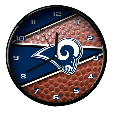 Los Angeles Rams 12'' Football Clock