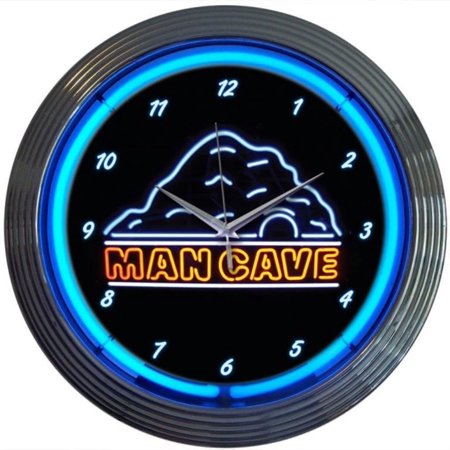 MANCAVE NEON CLOCK – 8MANCA