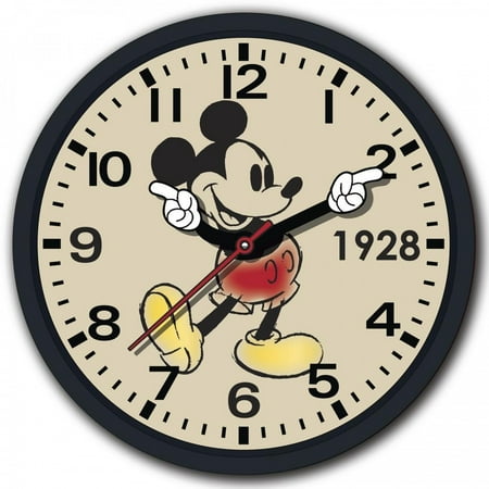 Mickey Mouse Retro Watch Hands 10 Wall Clock