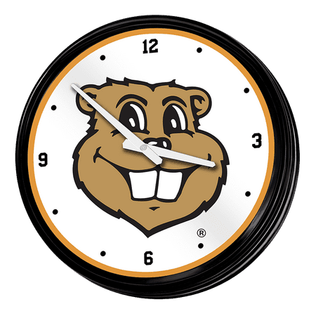 Minnesota Golden Gophers: Goldy - Retro Lighted Wall Clock