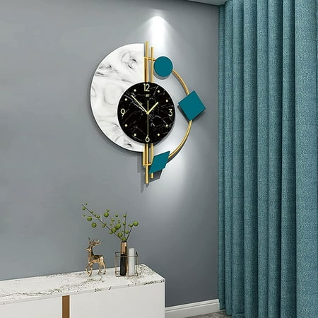 Miumaeov Modern Quartz Wall Clock Nordic Style Creative Classic Living Room Decor