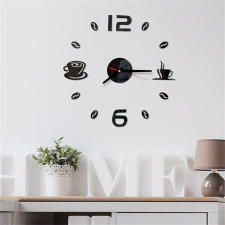 Modern Clock Grandfather Clock Led Clocks Large Display Gold Hands Diy Quartz Wall Clock Movement Mechanism Replacement