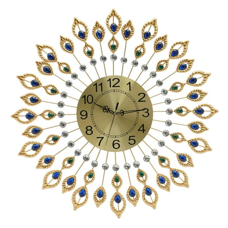 Modern Large Wall Clock 3D Luxury Wall Watch 67cm Living Room Home Decor