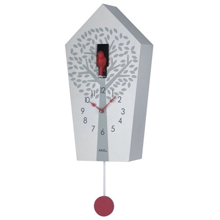 Modern quartz Cuckoo Clock with cuckoo call