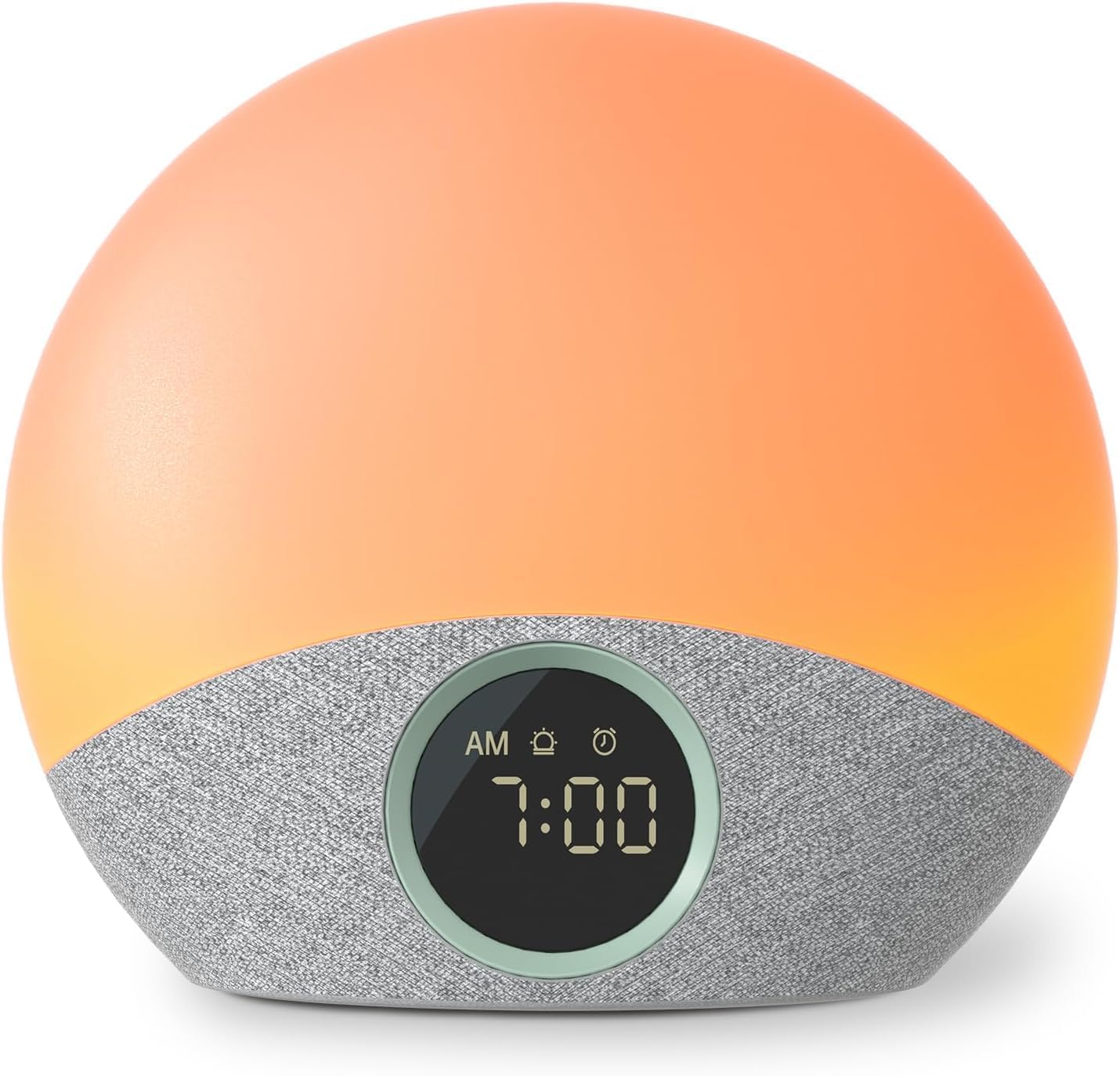 Momcozy Sunrise Alarm Clock Wake Up Light Baby Sound Machine, Adult White Noise Machine with Dimmable Night Light, 30 Soothing Sleep Sounds 7 Colors, Alarm Clock for Heavy Sleepers, Bedroom