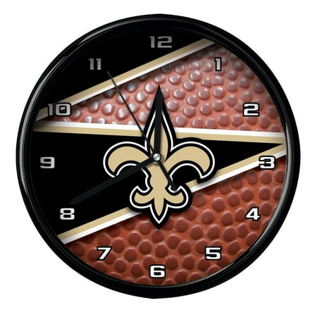 New Orleans Saints 12'' Football Clock