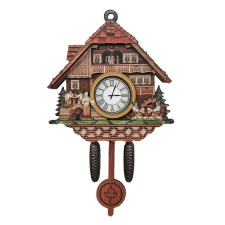 Oktoberfest Haus Bierstube German Cuckoo Clock Novelty Magnet Home for Decor Kitchen Magnet